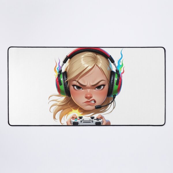 Item preview, Furious Gamer Girl Avatar designed and sold by CodellCreations.
