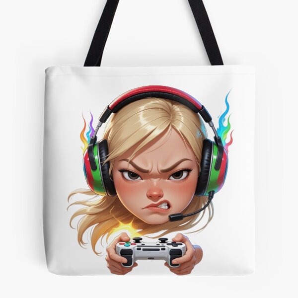 Item preview, Furious Gamer Girl Avatar designed and sold by CodellCreations.