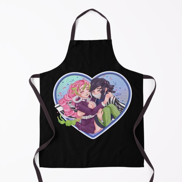 Item preview, Mitsuri and Obanai Heart Hug demon slayer designed and sold by LaSuperBabosa.