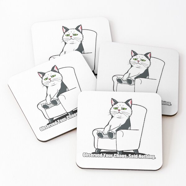 Item preview, British Shorthair - Observed Your Chaos Said Nothing - Funny Cat Gift designed and sold by pawdrops.