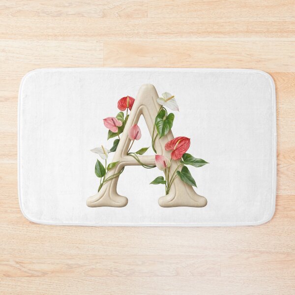 Item preview, Botanical Floral Letter A Monogram designed and sold by Helenaphotoart.