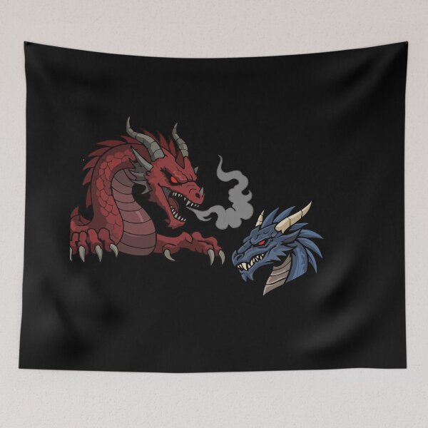 Item preview, Epic Red Dragon Fight designed and sold by BoldcreationsM.