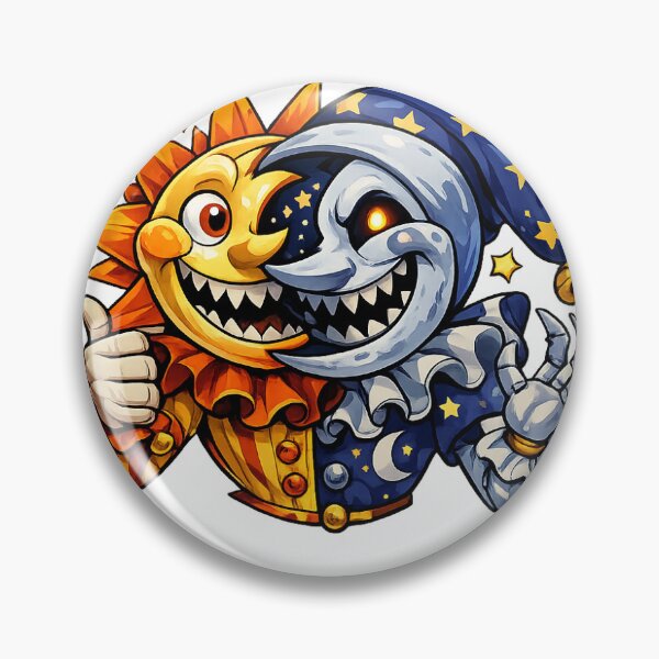 Aperçu de l'œuvre soleil et lune fnaf créée et vendue par CRAZYpaterns.