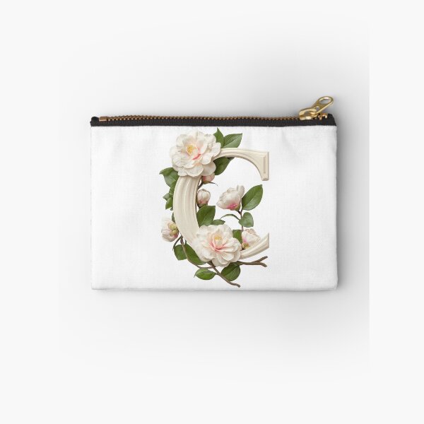 Item preview, Botanical Floral Letter C Monogram designed and sold by Helenaphotoart.