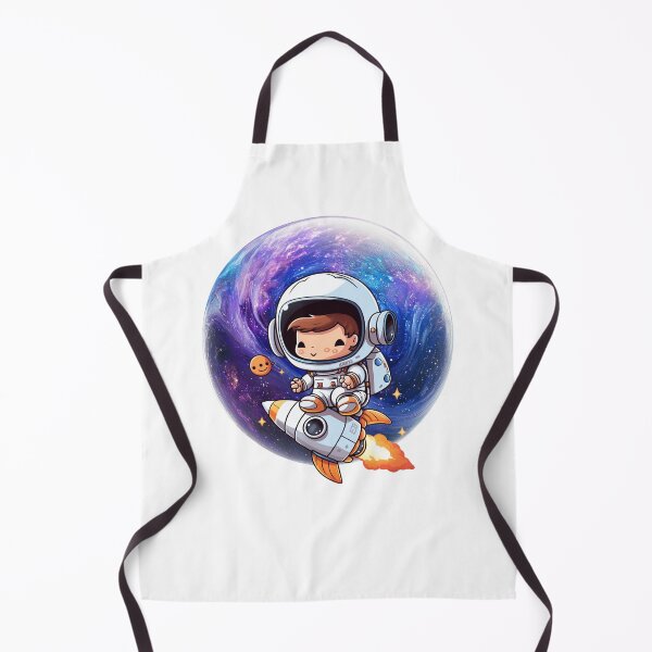 Item preview, Cute Astronaut Riding Rocket designed and sold by Szpaku desart .