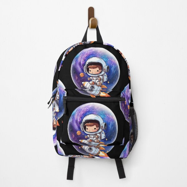 Item preview, Cute Astronaut Riding Rocket designed and sold by Szpaku desart .