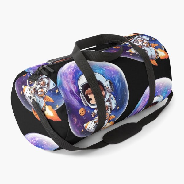 Item preview, Cute Astronaut Riding Rocket designed and sold by Szpaku desart .