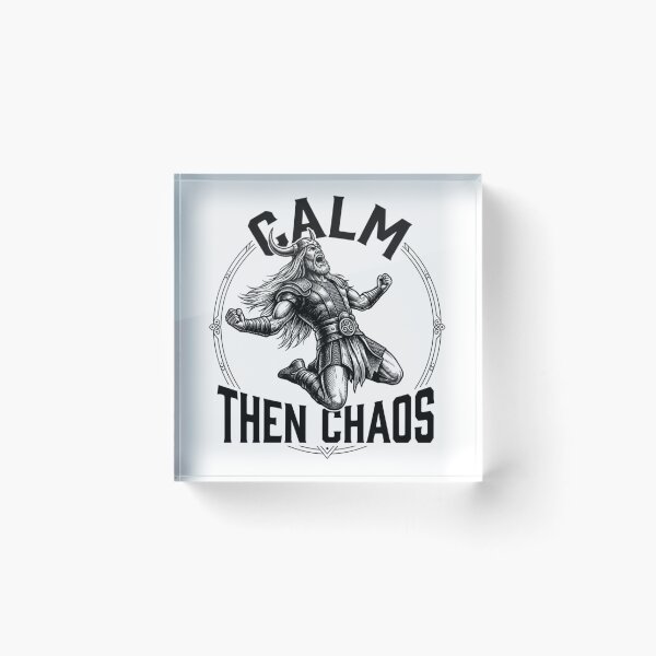 Item preview, Calm Then Chaos Football Motivation Pure designed and sold by NellyOhNelly.