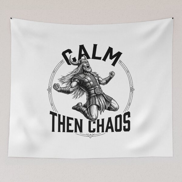 Item preview, Calm Then Chaos Football Motivation Pure designed and sold by NellyOhNelly.