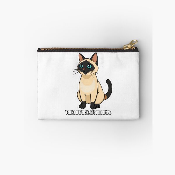 Item preview, Siamese - Talked Back Eloquently - Funny Siamese Gift designed and sold by pawdrops.