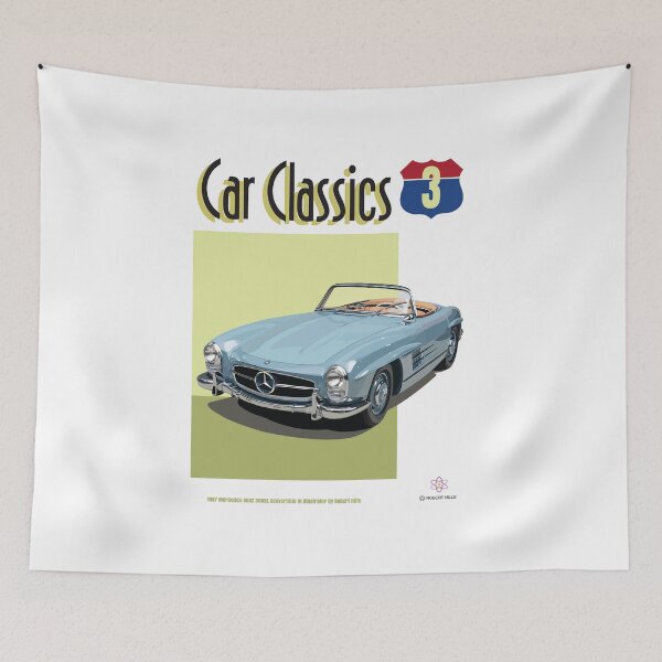 Item preview, Car Classic 3, 1957 Mercedes 300SLby Robert Hills designed and sold by Robert Hills.