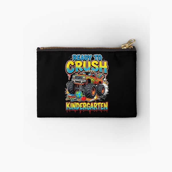 Item preview, Ready To Crush Kindergarten Monster Truck Back To School Boys designed and sold by MysticMirth.