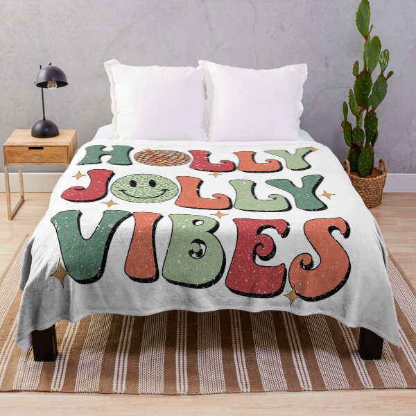 Item preview, Holly Jolly Vibes Christmas Shirt | Retro Groovy Xmas Tee | Festive Holiday Gift designed and sold by DigitalChickHub.