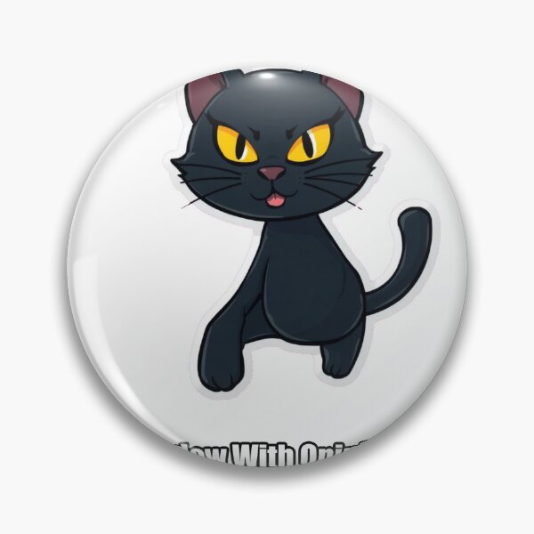 Item preview, Black Cat - Shadow With Opinions - Funny Black Cat Gift designed and sold by pawdrops.
