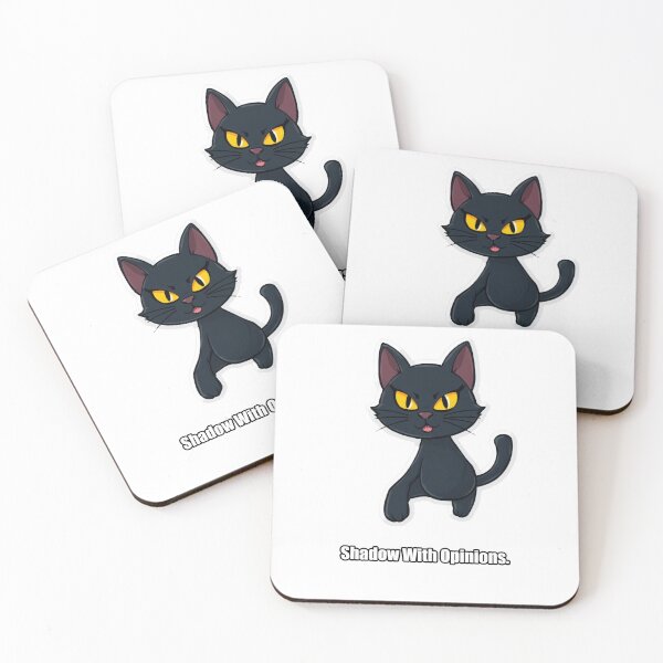 Item preview, Gato Negro - Sombra con Opiniones - Divertido Regalo de Gato Negro designed and sold by pawdrops.