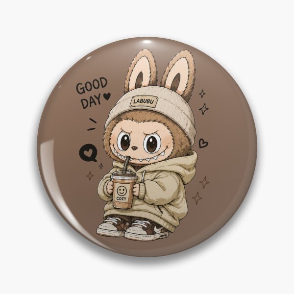 Item preview, Cute Cozy Coffee Monster designed and sold by HapaHara.