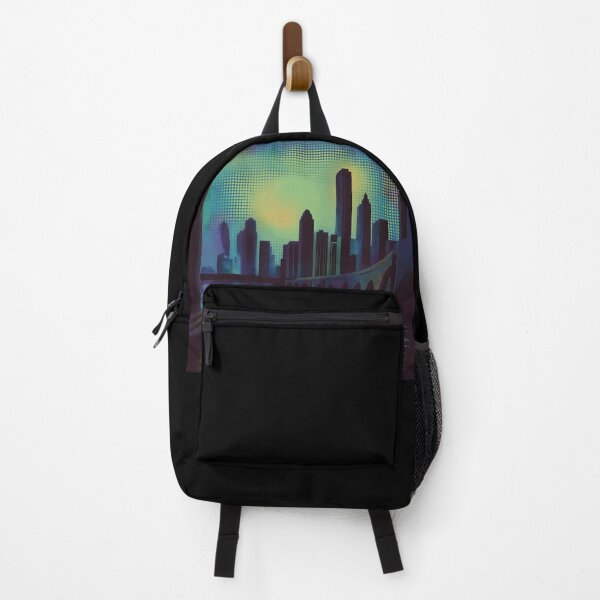 Item preview, Retro Neon River City Skyline designed and sold by ClubVacay.