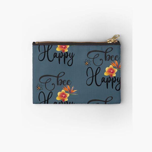 Item preview, Cute Bee with Tropical Flowers Orchid Botanical Aesthetic designed and sold by NotasCreativa.