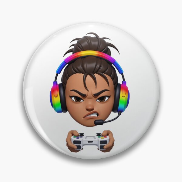 Item preview, Angry Gamer Girl 3D Avatar designed and sold by CodellCreations.