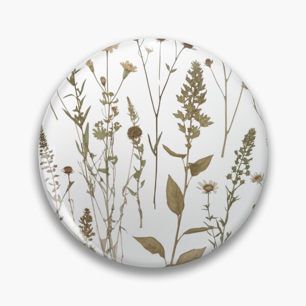 Item preview, Cottagecore Pressed Wildflower Botanical Art designed and sold by BMAMED2001.
