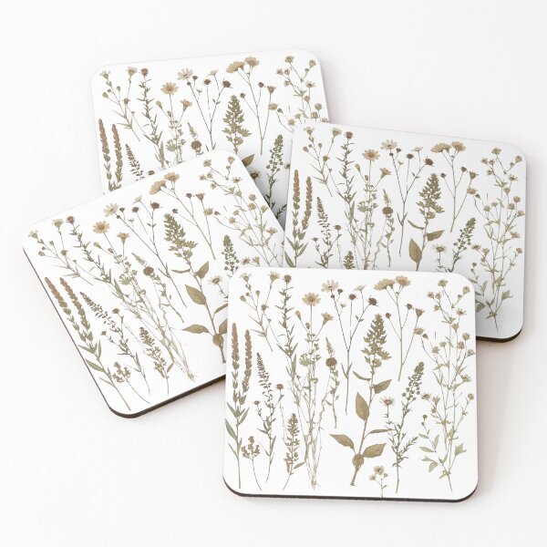 Item preview, Cottagecore Pressed Wildflower Botanical Art designed and sold by BMAMED2001.