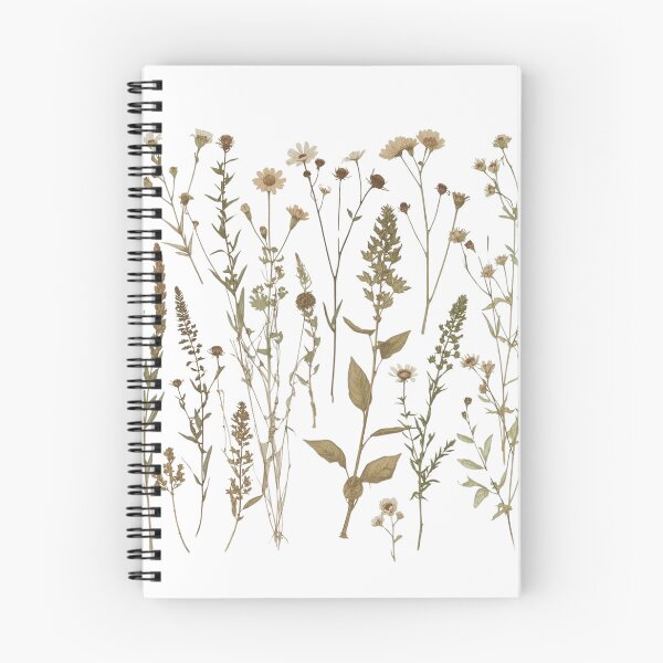 Item preview, Cottagecore Pressed Wildflower Botanical Art designed and sold by BMAMED2001.