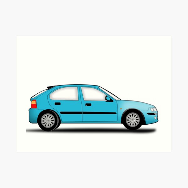 Rover 25 / MG ZR Art Print