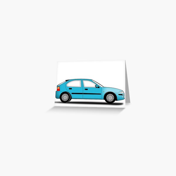 Rover 25 / MG ZR Greeting Card