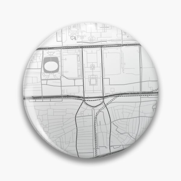 Item preview, Beijing Black White City Map Poster, Minimal Street Map Wall Art designed and sold by LASTIQUE-dd.