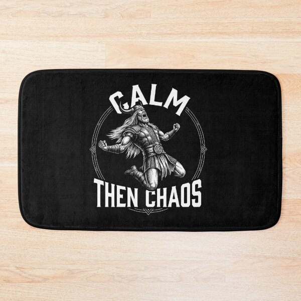 Item preview, Calm Then Chaos Football Motivation Dark Pure designed and sold by NellyOhNelly.