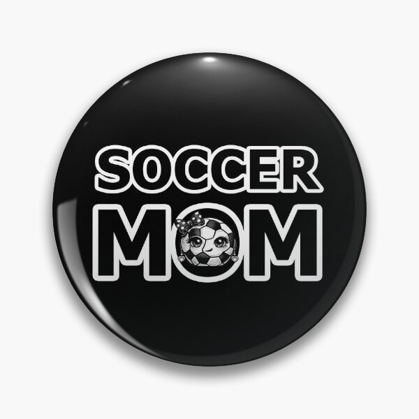 Item preview, Soccer Mom Words with Soccer Ball Wearing Earrings - 1 of 4 designed and sold by Beachy.