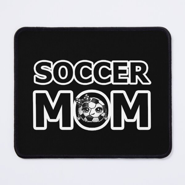 Item preview, Soccer Mom Words with Soccer Ball Wearing Earrings - 1 of 4 designed and sold by Beachy.