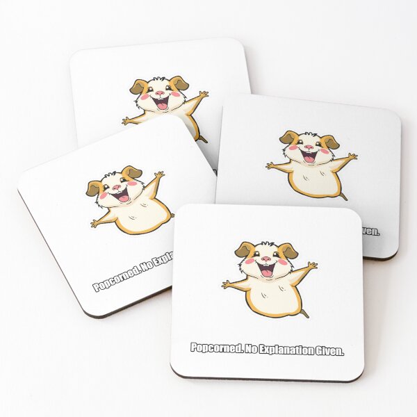 Item preview, Guinea Pig - Popcorned No Explanation Given - Funny Guinea Pig Gift designed and sold by pawdrops.