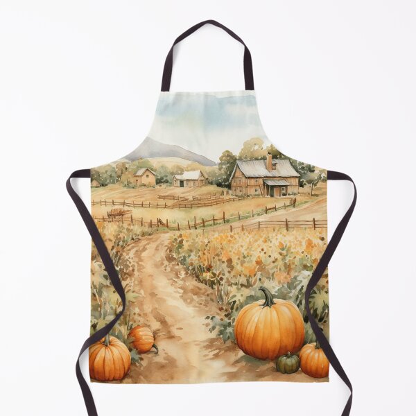 Item preview, Pumpkin Harvest Fall Farm Print | Autumn Farmhouse Wall Art | Fall Season Poster designed and sold by DigitalChickHub.