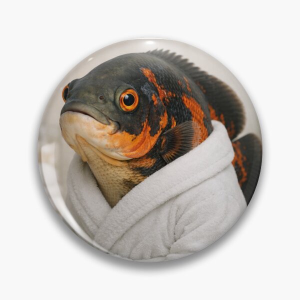 Item preview, Cozy Bathrobe Oscar Fish designed and sold by Sillytoe.