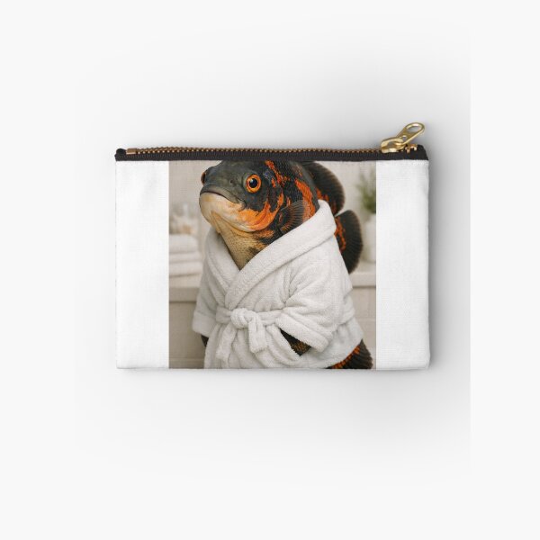 Item preview, Cozy Bathrobe Oscar Fish designed and sold by Sillytoe.