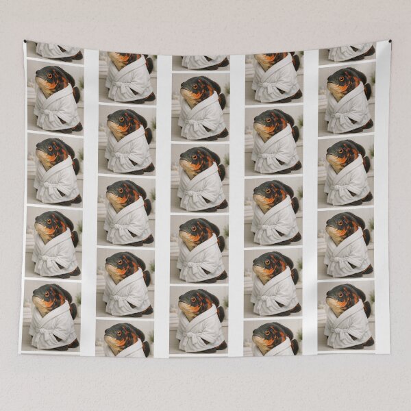 Item preview, Cozy Bathrobe Oscar Fish designed and sold by Sillytoe.