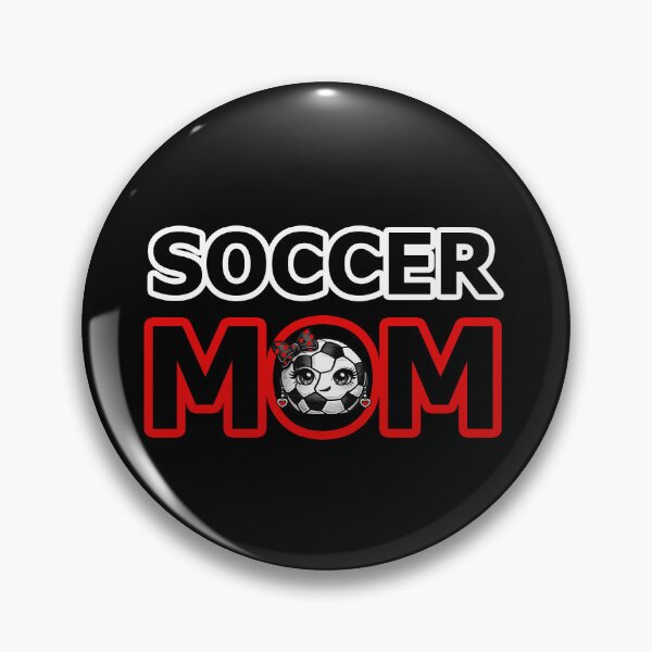 Item preview, Soccer Mom Words with Soccer Ball Wearing Earrings - 2 of 4 designed and sold by Beachy.