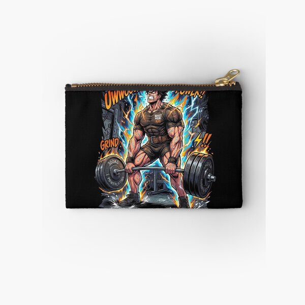 Item preview, Beast Mode Anime Deadlift 300kg Powerlifting Shonen Gym designed and sold by JonelleTshirts.