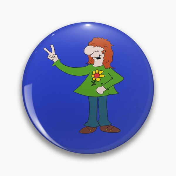 Item preview, Hippie peace freak. Cartoon design. designed and sold by Grant Wilson.