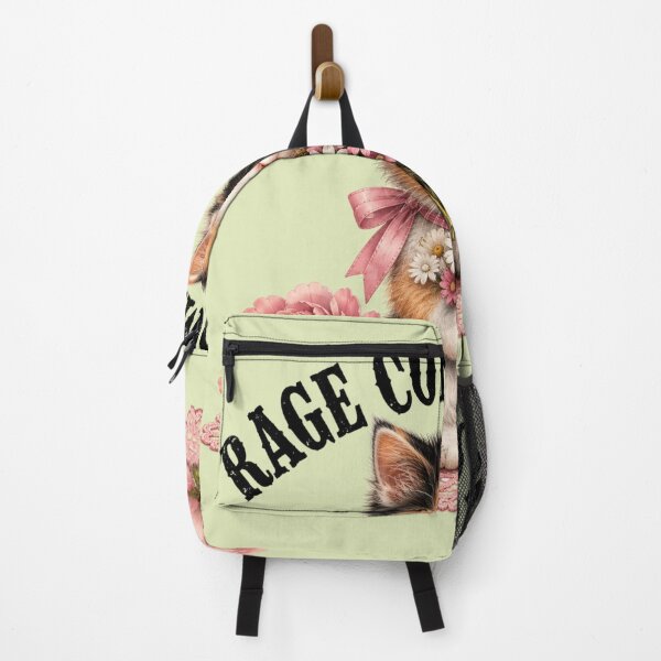 Item preview, Cute Calico Kitten Rage designed and sold by Retro Rascals Co..
