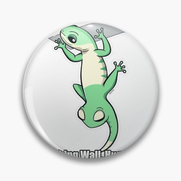 Item preview, Gecko - Climbing Wall Hung Out - Funny Gecko Gift designed and sold by pawdrops.