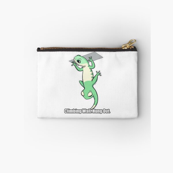 Item preview, Gecko - Climbing Wall Hung Out - Funny Gecko Gift designed and sold by pawdrops.
