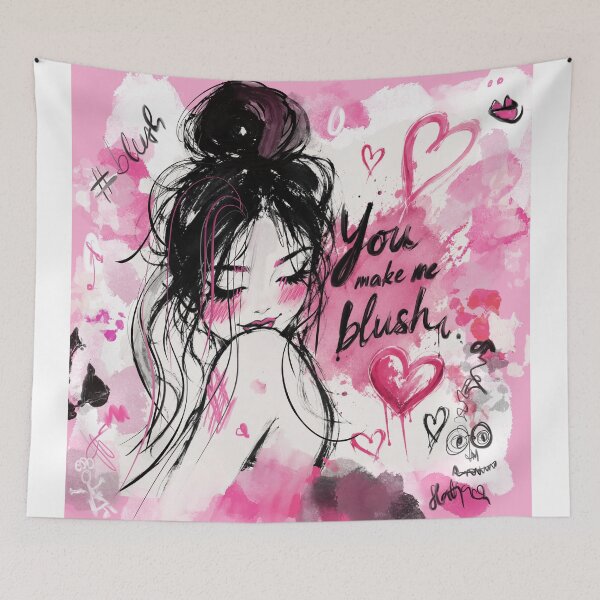 Item preview, You make me blush designed and sold by sladjana.
