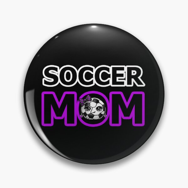 Item preview, Soccer Mom Words with Soccer Ball Wearing Earrings - 3 of 4 designed and sold by Beachy.