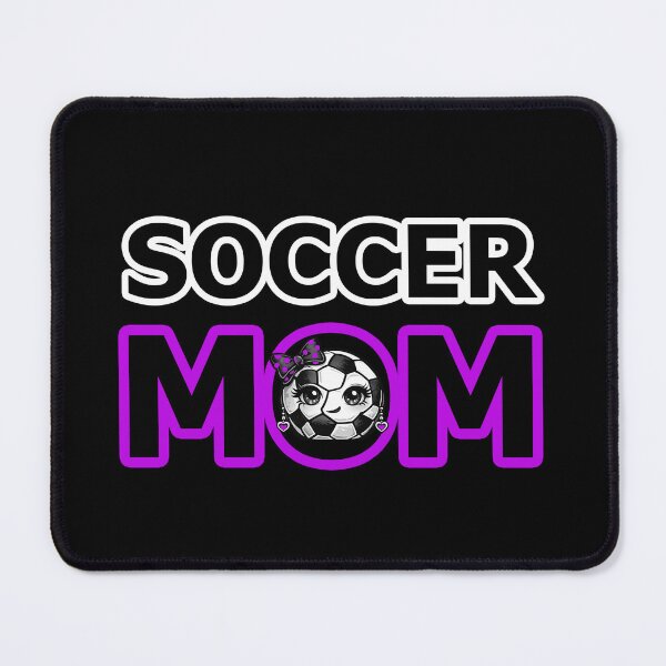 Item preview, Soccer Mom Words with Soccer Ball Wearing Earrings - 3 of 4 designed and sold by Beachy.
