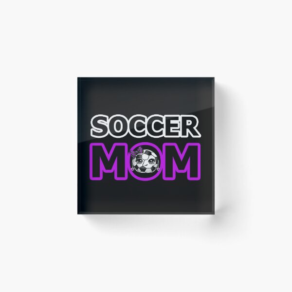 Item preview, Soccer Mom Words with Soccer Ball Wearing Earrings - 3 of 4 designed and sold by Beachy.