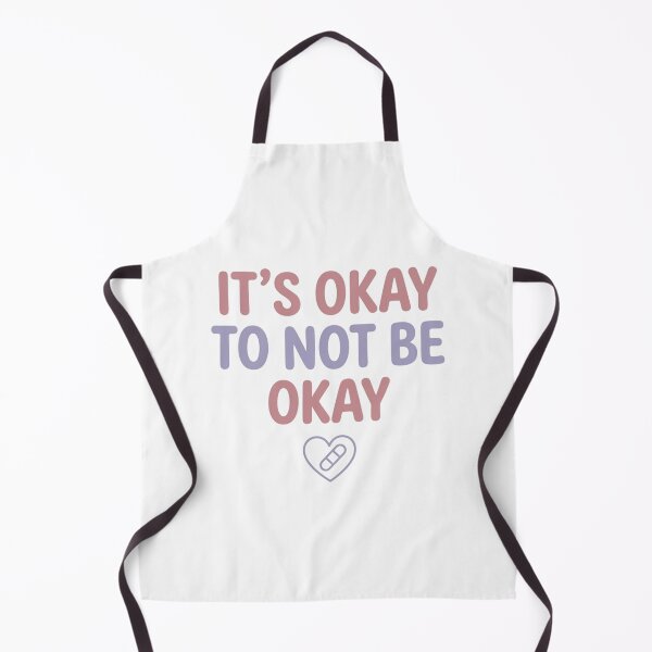 Item preview, Its Okay To Not Be Okay Retro Quote designed and sold by tushartanvir.