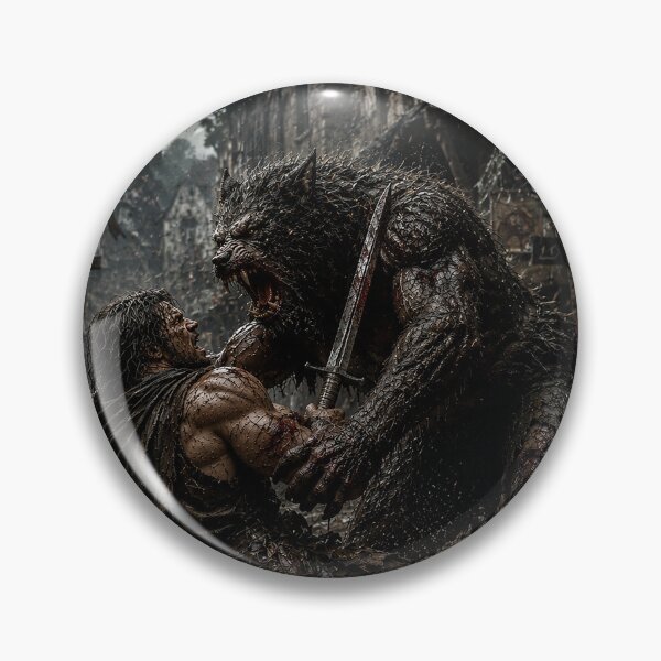 Item preview, EPIC FANTASY - Man and a Werewolf designed and sold by MetusArt.