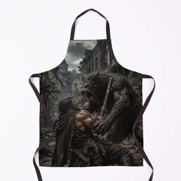 Item preview, EPIC FANTASY - Man and a Werewolf designed and sold by MetusArt.